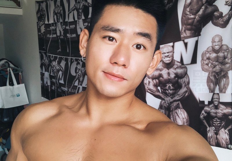 M109_男套图301照片+39视频（有事业心帅哥男神生活照 爱健身达人男生自拍照）-12